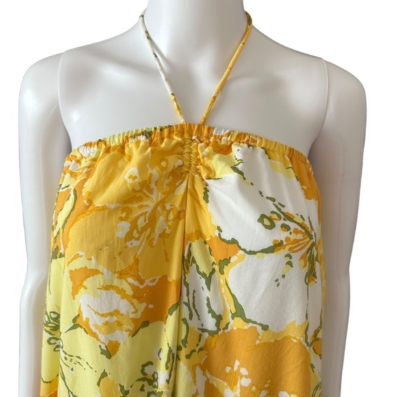 FAITHFULL THE BRAND|Womens 6 Asturias Midi Dress Loretta Floral Print Halter NEW - Picture 4 of 16